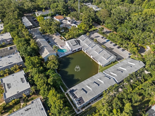 500 New York Ave Unit 23, Dunedin, FL 34698 - bird's eye view of a pool