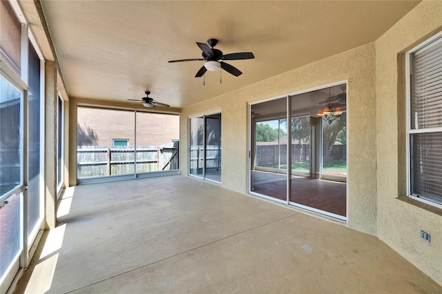 4418 River Overlook Dr, Valrico, FL 33596 - view of patio with ceiling fan