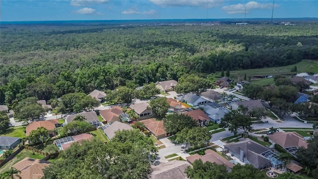 4418 River Overlook Dr, Valrico, FL 33596 - aerial perspective of suburban area with a forest
