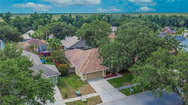 4418 River Overlook Dr, Valrico, FL 33596 - aerial perspective of suburban area