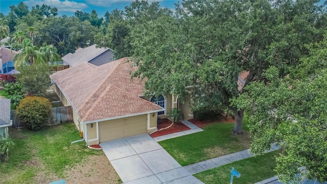 4418 River Overlook Dr, Valrico, FL 33596 - aerial view of property and surrounding area