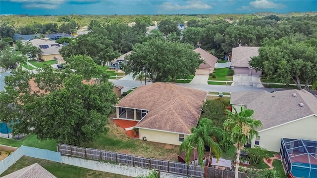 4418 River Overlook Dr, Valrico, FL 33596 - aerial perspective of suburban area