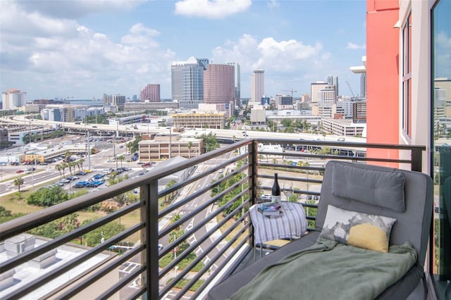 1120 E Kennedy Blvd Unit 1512, Tampa, FL 33602 - balcony with a city view