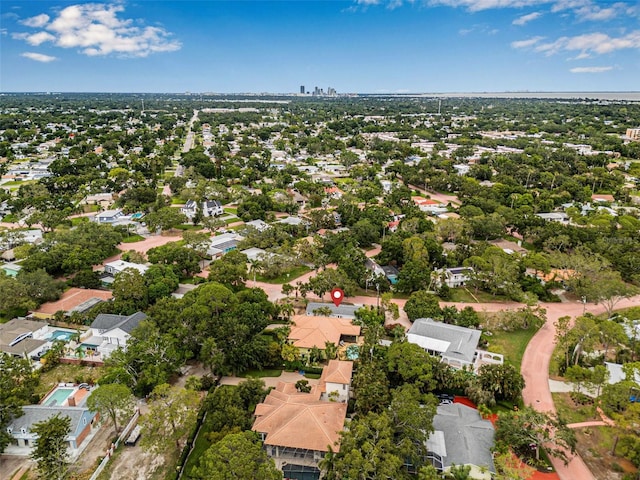 1470 Serpentine Dr S, Saint Petersburg, FL 33705 - aerial view of residential area
