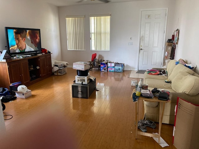 1720 SW Cameo Blvd, Port St Lucie, FL 34953 - living area featuring light wood-type flooring