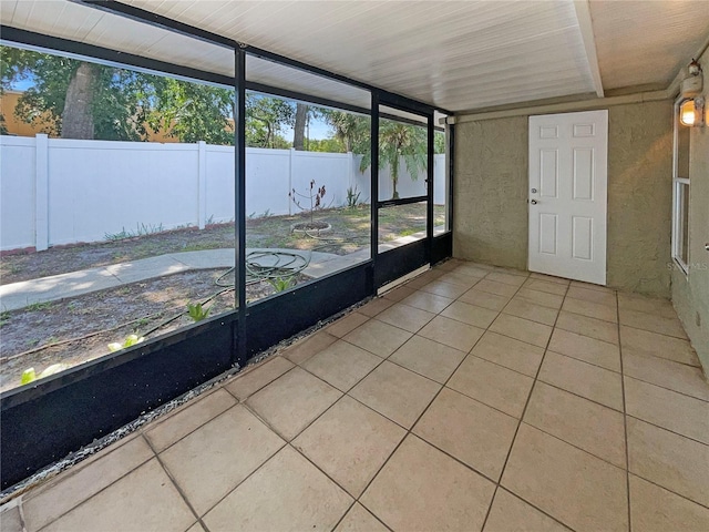 8812 Bayaud Dr, Tampa, FL 33626 - view of unfurnished sunroom