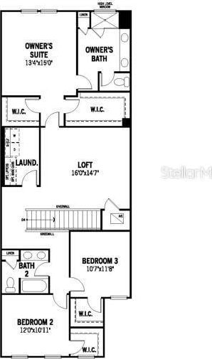 3424 Timber Crossing Ave, Brandon, FL 33511 - floor plan / room layout