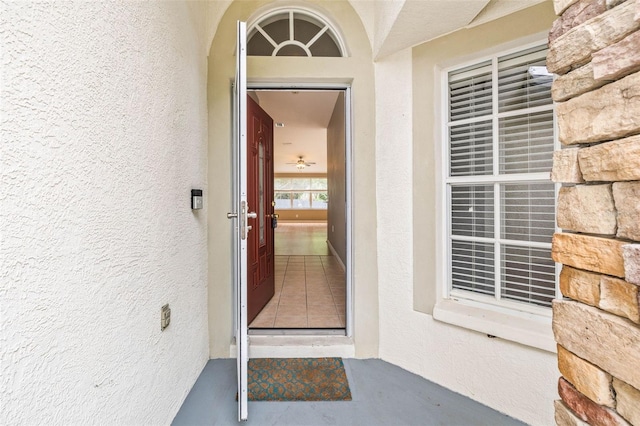12746 Standbridge Dr, Riverview, FL 33579 - property entrance with stucco siding