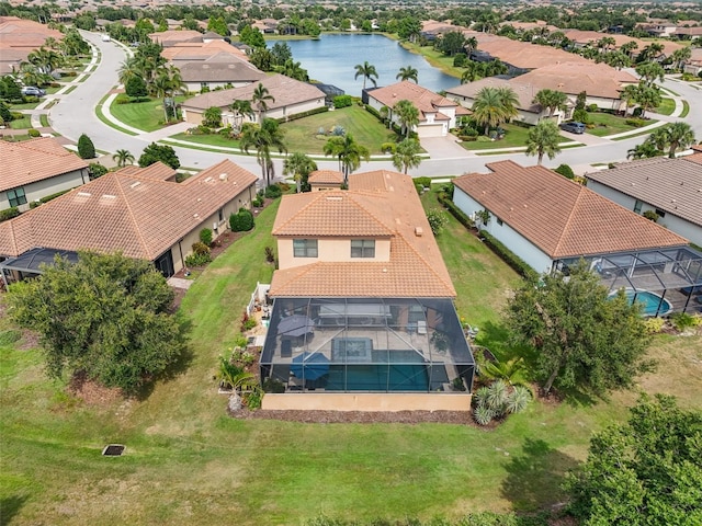 12672 Fontana Loop, Bradenton, FL 34211 - aerial view of residential area featuring a nearby body of water