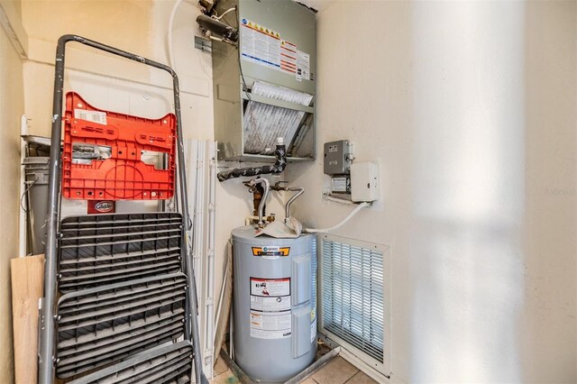 1485 Lakeview Rd Unit 19, Clearwater, FL 33756 - utility room with water heater