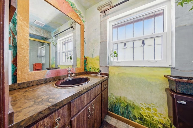 11285 8th St E, Treasure Island, FL 33706 - full bathroom with vanity and a shower