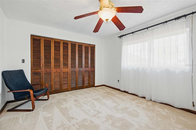 11285 8th St E, Treasure Island, FL 33706 - unfurnished room featuring carpet floors, ceiling fan, and baseboards