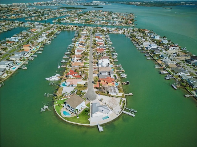 11285 8th St E, Treasure Island, FL 33706 - drone / aerial view of a large body of water