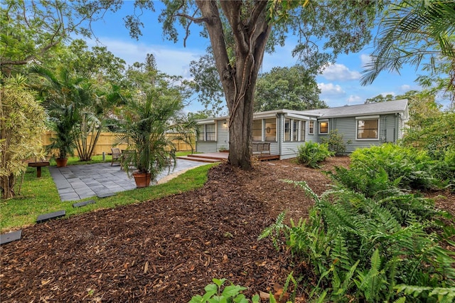 300 33rd Ave N, Saint Petersburg, FL 33704 - rear view of house featuring a patio