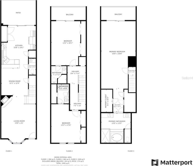 2648 Sabal Springs Dr Unit 2, Clearwater, FL 33761 - floor plan / room layout