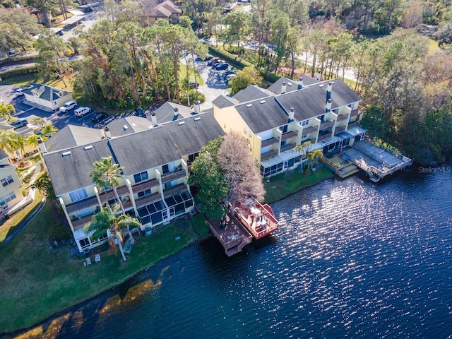 2648 Sabal Springs Dr Unit 2, Clearwater, FL 33761 - aerial view of property and surrounding area featuring a large body of water