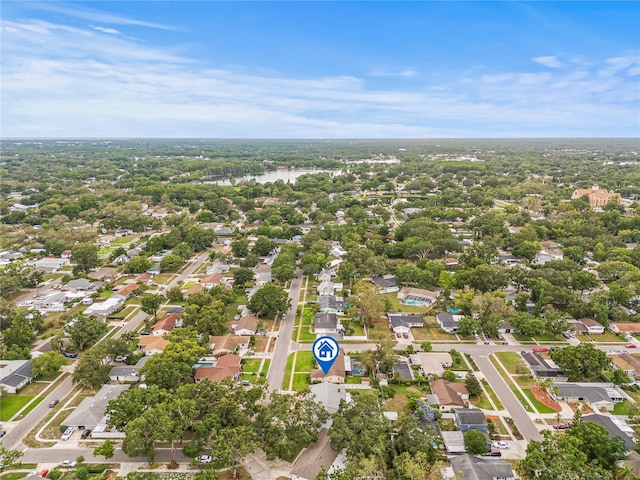2554 Lake Ellen Cir, Tampa, FL 33618 - aerial overview of property's location featuring a nearby body of water and nearby suburban area