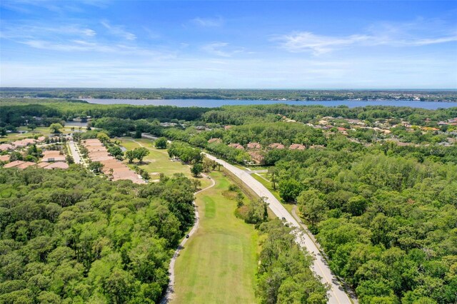 5160 Loquat Ct, Palm Harbor, FL 34685 - aerial view of a nearby body of water, a forest, and a local golf course