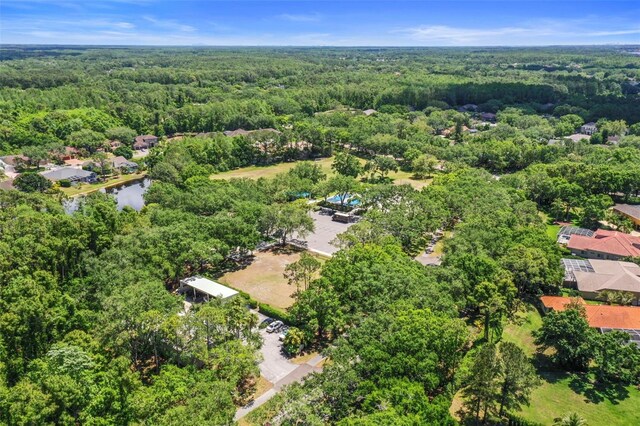 5160 Loquat Ct, Palm Harbor, FL 34685 - drone / aerial view of a heavily wooded area