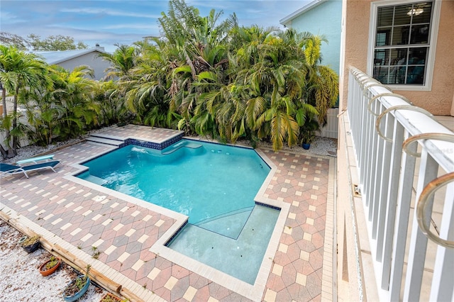 405 8th Ave N, Tierra Verde, FL 33715 - swimming pool featuring a patio and a fenced backyard