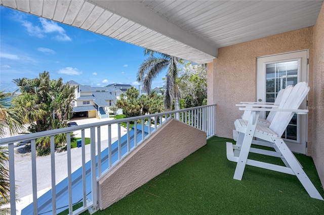 405 8th Ave N, Tierra Verde, FL 33715 - balcony featuring a residential view