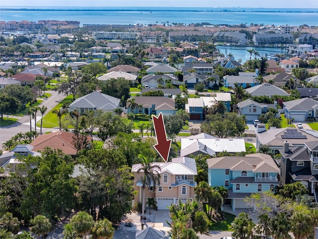 405 8th Ave N, Tierra Verde, FL 33715 - aerial view of residential area with a large body of water
