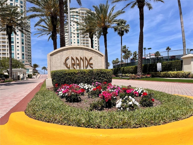 1180 Gulf Blvd Unit 306, Clearwater, FL 33767 - view of community / neighborhood sign