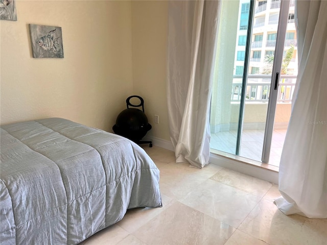 1180 Gulf Blvd Unit 306, Clearwater, FL 33767 - bedroom with access to exterior
