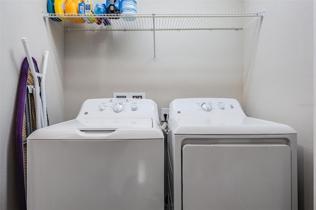 7030 Summer Holly Pl, Riverview, FL 33578 - laundry area with washing machine and dryer