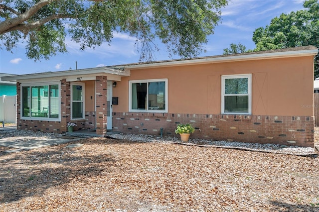 1117 Tyrone Blvd N, Saint Petersburg, FL 33710 - view of front of property with brick siding