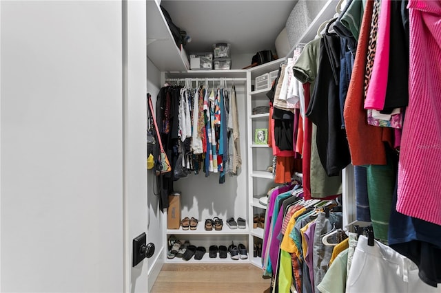 4649 Neptune Dr SE, Saint Petersburg, FL 33705 - spacious closet featuring wood finished floors