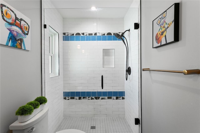 4649 Neptune Dr SE, Saint Petersburg, FL 33705 - bathroom with toilet and a stall shower