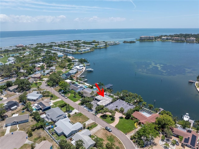4649 Neptune Dr SE, Saint Petersburg, FL 33705 - bird's eye view of a large body of water