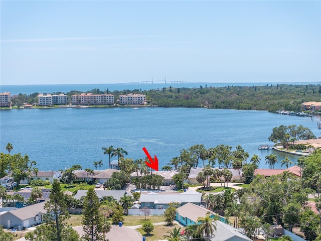 4649 Neptune Dr SE, Saint Petersburg, FL 33705 - bird's eye view of a large body of water