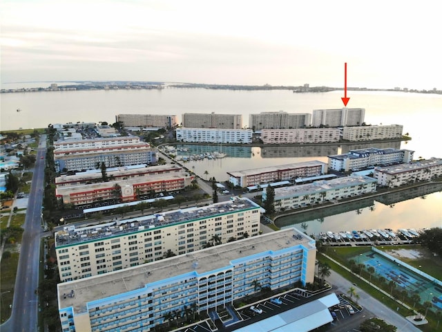 6060 Shore Dr S Unit 906, Gulfport, FL 33707 - view of urban area featuring a large body of water