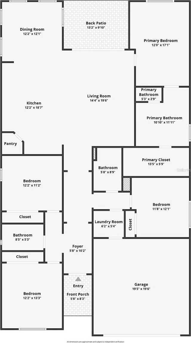 6534 Simone Shores Cir, Apollo Beach, FL 33572 - floor plan / room layout