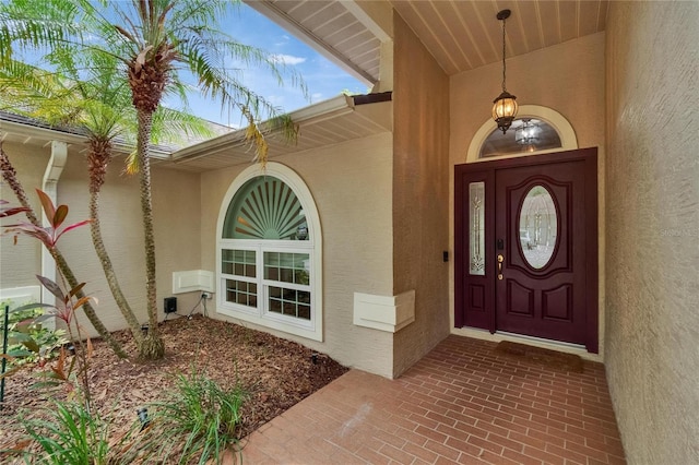 905 Balsamina Dr, Brandon, FL 33510 - property entrance featuring stucco siding