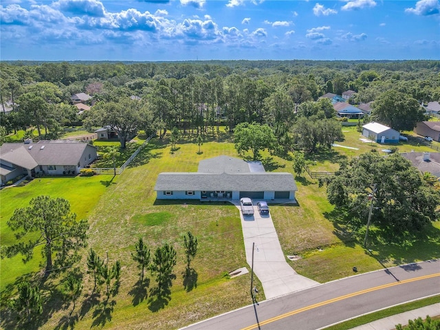 12220 Twin Branch Acres Rd, Tampa, FL 33626 - aerial perspective of suburban area