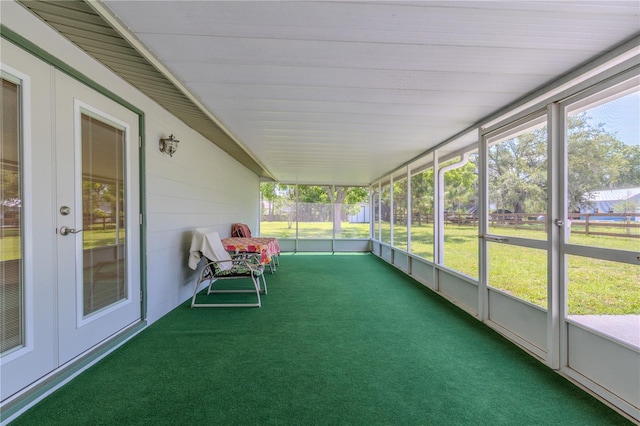 12220 Twin Branch Acres Rd, Tampa, FL 33626 - sunroom / solarium featuring plenty of natural light