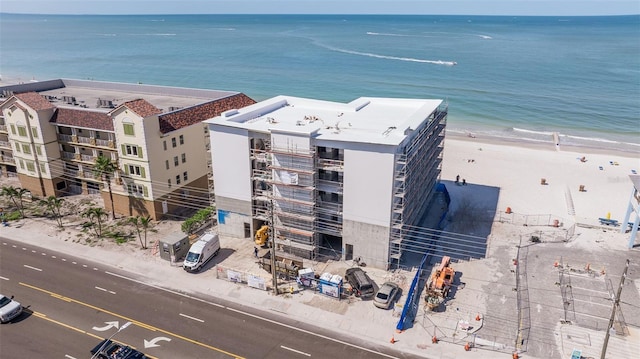 14048 Gulf Blvd Unit 302, Madeira Beach, FL 33708 - aerial view of unending shoreline and apartment complex