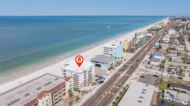 14048 Gulf Blvd Unit 302, Madeira Beach, FL 33708 - bird's eye view of expansive coastline