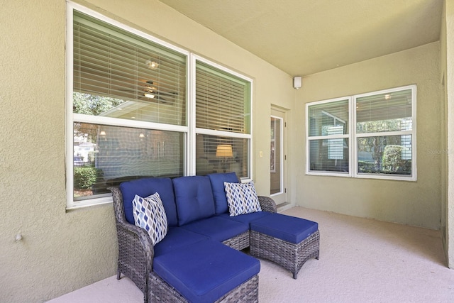 5401 Match Point Pl, Lithia, FL 33547 - view of patio / terrace with an outdoor hangout area