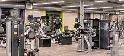 2325 Brookfield Greens Cir Unit 41, Sun City Center, FL 33573 - view of exercise room