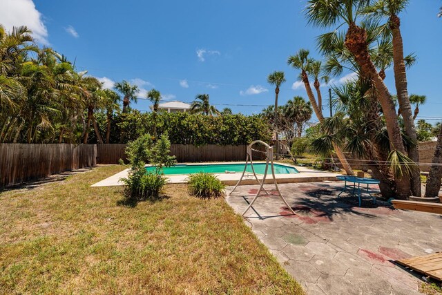 3111 S De Bazan Ave, St Pete Beach, FL 33706 - view of pool with a patio area