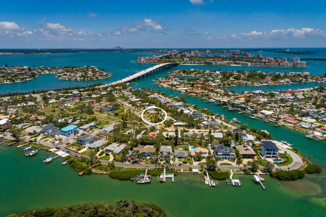 3111 S De Bazan Ave, St Pete Beach, FL 33706 - view of property location featuring a nearby body of water and nearby suburban area