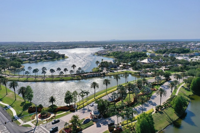 5225 Brighton Shore Dr, Apollo Beach, FL 33572 - aerial view of property's location with a large body of water