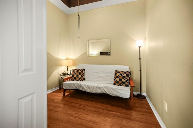 31108 Whitlock Dr, Wesley Chapel, FL 33543 - sitting room with wood finished floors and baseboards