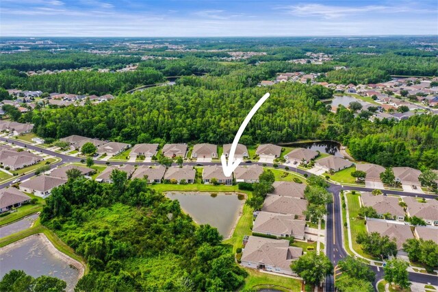 31108 Whitlock Dr, Wesley Chapel, FL 33543 - view of property location featuring nearby suburban area, a large body of water, and a forest