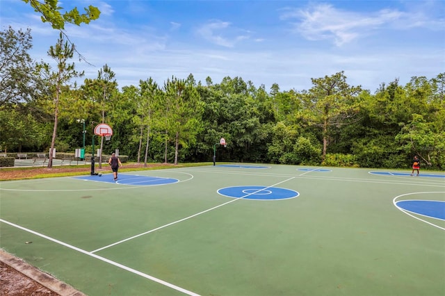 31108 Whitlock Dr, Wesley Chapel, FL 33543 - view of sport court with community basketball court