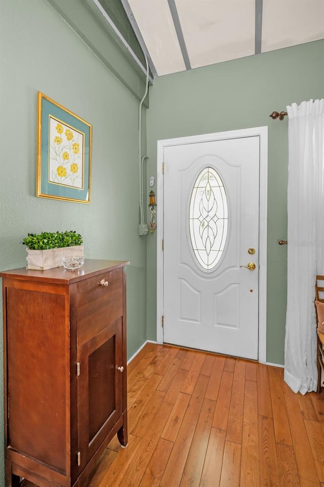 250 Rosery Rd NW Unit 218, Largo, FL 33770 - foyer featuring light wood-type flooring